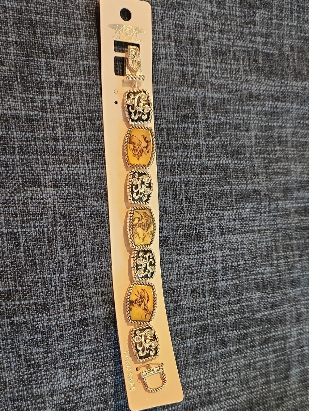 ICON COLLECTION Silver Western  Decorative Bracelet - Picture 2 of 7
